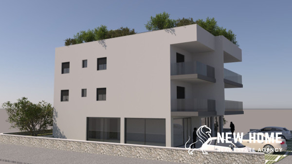 Trogir-Čiovo-Modern apartments with a sea view