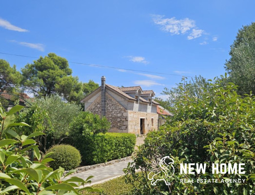 A beautiful old stone house